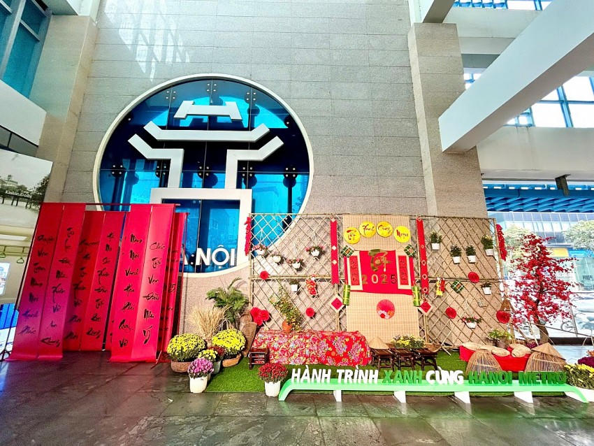 Hành trình Xanh cùng Hà Nội Metro chào xuân Ất Tỵ 2025.