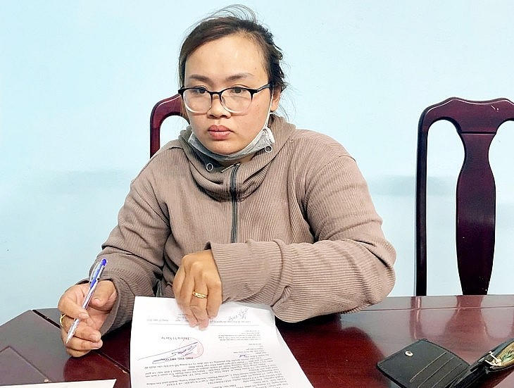 Nghi phạm Đặng Thị Kim Nga