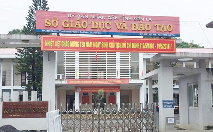 Sở GD&amp;ĐT tỉnh Sơn La.