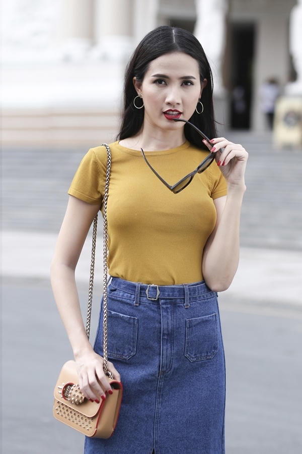 Cách phối màu tạo sự nhã nhặn, lịch sự.