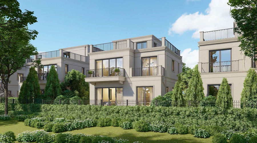 Mỗi Grand Villa tại Park Village đều là một công trình kiến trúc giữa thiên nhiên  