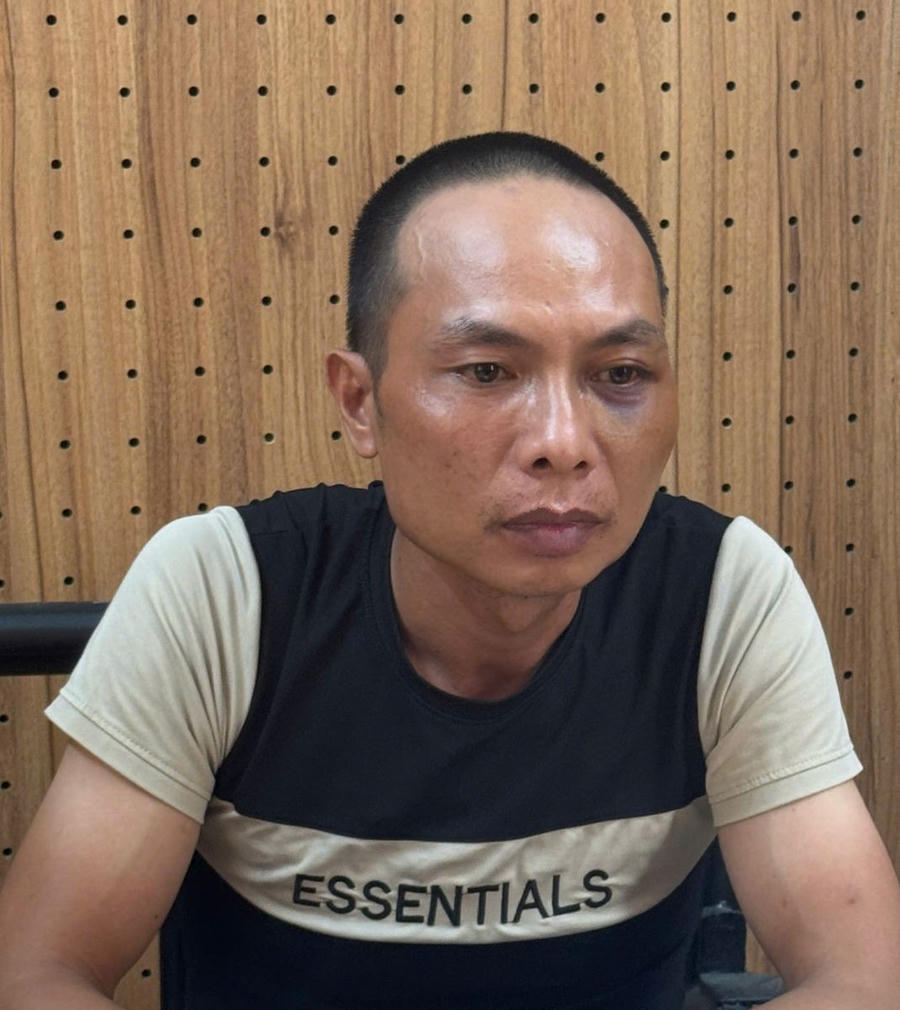 Đối tượng Lê Xuân Hải cướp tài sản của nhiều phụ nữ - Ảnh Công an Thanh Hóa.