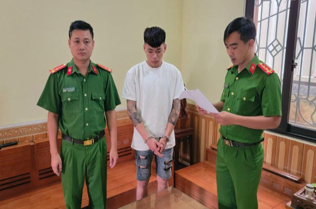 Đối tượng Nguyễn Thế Phong.