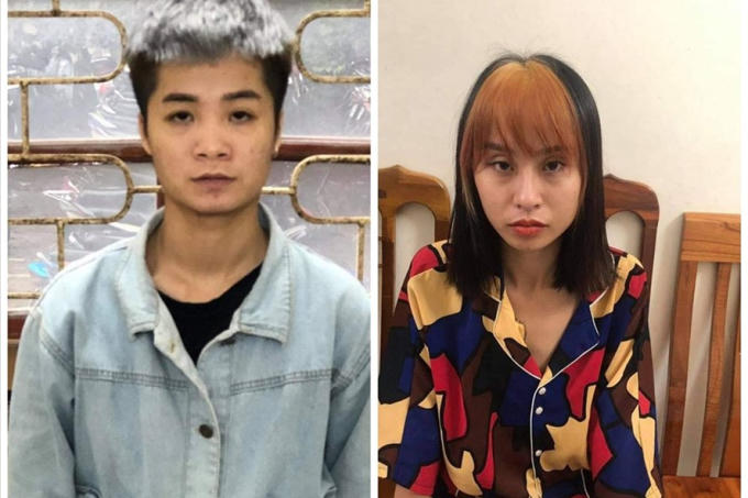 Hai tú bà bị công an bắt giữ