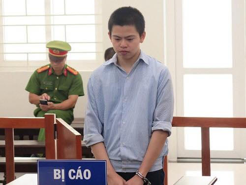 Bị cáo trong phiên xét xử.