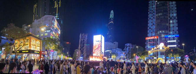 Thu hút khá đông người dân.