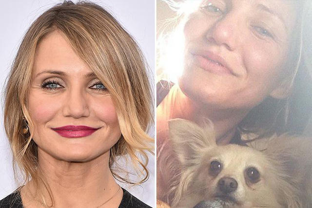 Nữ diễn viên Cameron Diaz (45 tuổi).