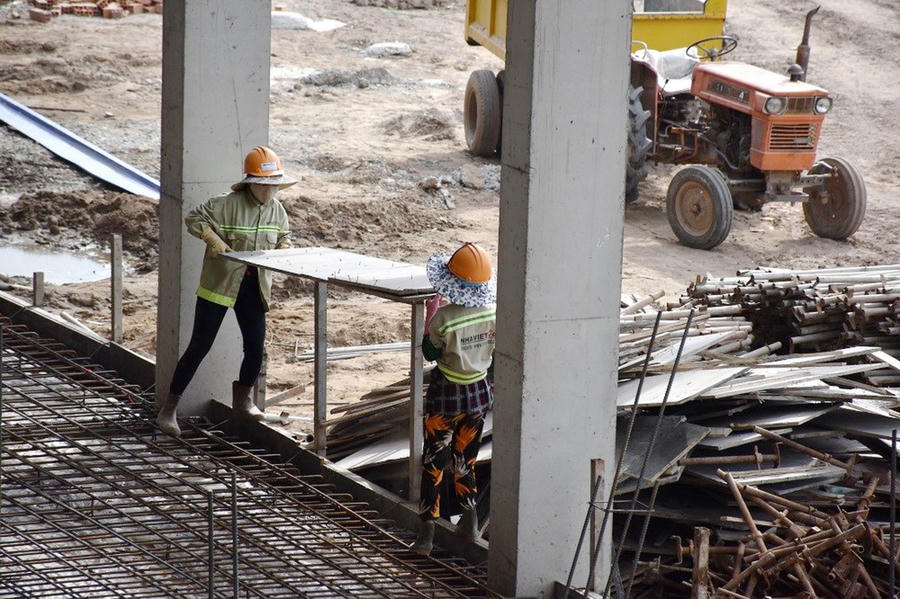 Cuộc thi là hoạt động thiết thực hưởng ứng Tháng hành động về an toàn, vệ sinh lao động, đồng thời góp phần nâng cao trách nhiệm của các cơ quan, doanh nghiệp và người lao động trong công tác bảo đảm an toàn lao động, bảo vệ sức khỏe, tính mạng người lao động (Ảnh: Nguyễn Chinh).