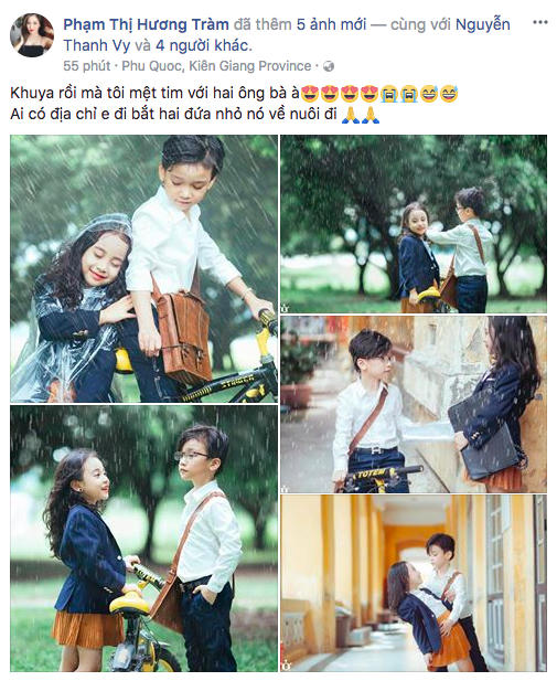 Nguồn ảnh: Facebook ca sĩ Hương Tràm.