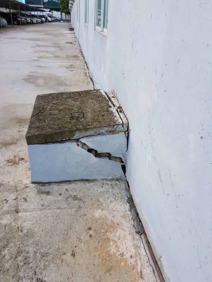 Một số các hạng mục công trình đã xuống cấp trong khi việc bàn giao chưa được thực hiện