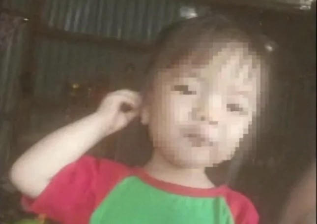 Thời điểm mất tích cháu mặc váy trắng, áo thun trắng có in hình khuôn mặt người ở ngực áo.