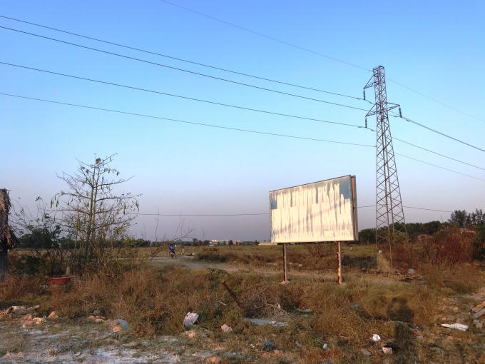 Khu đất dự án của Công ty Thiên Phú có nhiều sai phạm khi đấu giá.