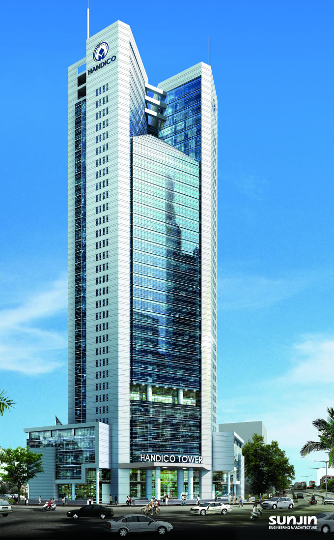 Tòa nhà Văn phòng Cho thuê Handico Tower, đường Phạm Hùng, quận Nam Từ Liêm, Hà Nội