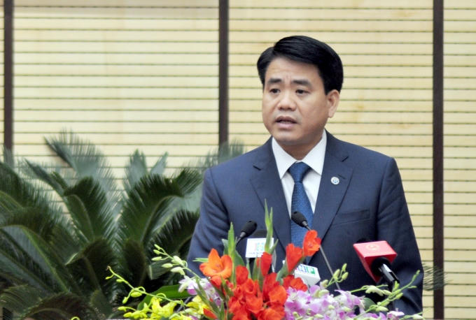Chủ tịch Chung chỉ đạo xử lý nghiêm sai phạm tại phường Lê Đại Hành (Ảnh nguồn Dân Trí).