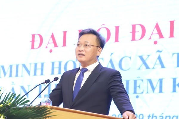 Bí thư Tỉnh ủy Hưng Yên, ông Nguyễn Hữu Nghĩa phát biểu tại đại hội.