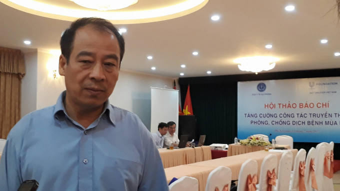 Ông Trần Đắc Phu, Cục trưởng Cục Y tế Dự phòng