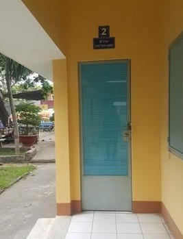 Phòng làm việc của Bí thư Đảng ủy kiêm Chủ tịch UBND phường.
