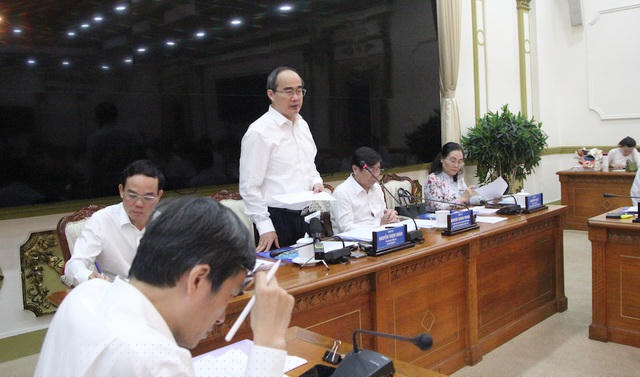 Thường trực Thành ủy TPHCM làm việc với 24 quận, huyện và các sở, ngành về công tác phòng, chống virus corona