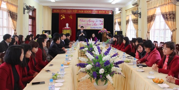 Chúc Tết Sở Tư pháp Tuyên Quang.