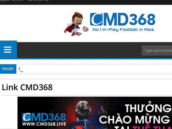 Bộ sậu tổ chức đánh bạc qua trang web cmd368.com.