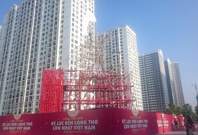 Đèn lồng Thỏ Vọng Nguyệt đang được thi công chuẩn bị sẵn sàng cho lễ ra mắt vào ngày 28/8.