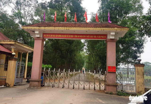 Trại giam Xuân Hà - nơi xảy ra vụ hai phạm nhân xô xát, dùng dao đâm nhau.