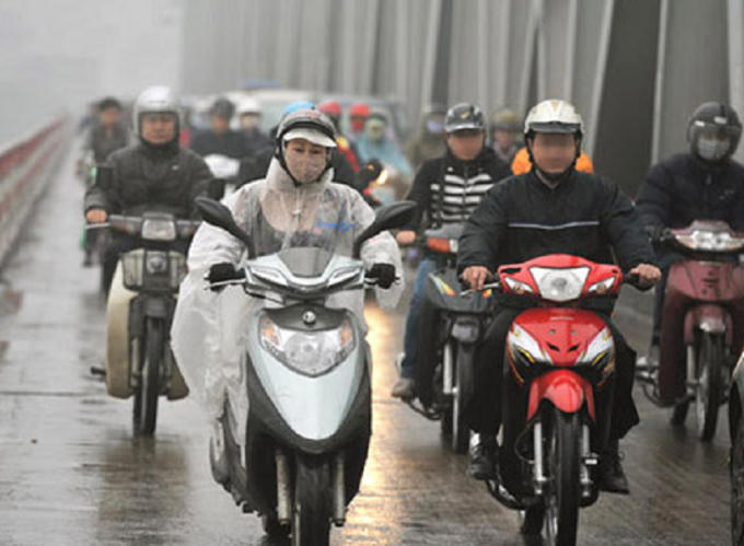 Thời tiết miền bắc mưa, lạnh (ảnh minh họa).