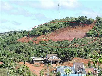 Nơi được chọn làm dự án xây trụ sở cho Đoàn ca múa nhạc dân tộc tỉnh Đắk Nông.