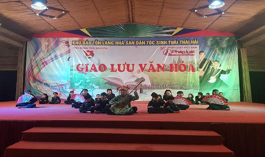 Buổi giao lưu văn hóa giữa Báo PLVN và Tỉnh đoàn Thái Nguyên.
