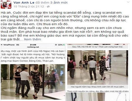 Vợ cũ đại gia C.Đ.K lên tiếng về Hà Hồ.