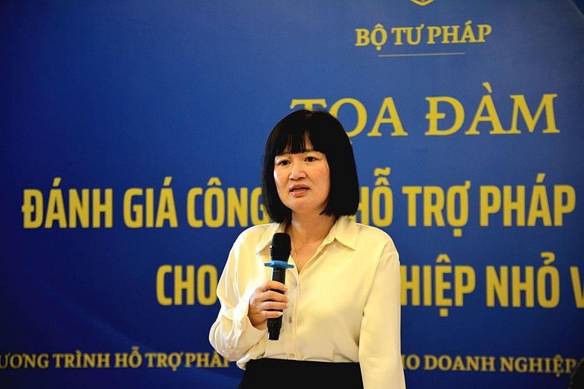 TS. Ngô Quỳnh Hoa – Phó Cục trưởng Cục PBGDP, Bộ Tư pháp.