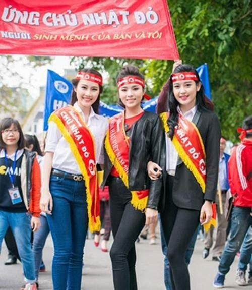 Nhiều hoa hậu, ca sĩ, cầu thủ nổi tiếng sẽ đến ủng hộ Chủ nhật đỏ tại ĐH Bách Khoa HN ngày 17/1