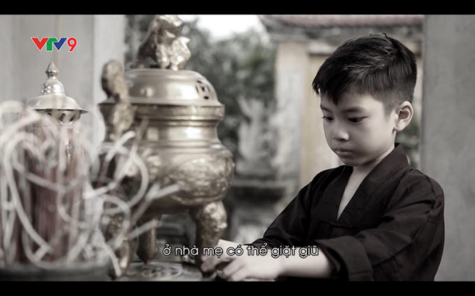 Với quyết tâm đi tu, năm 10 tuổi, Đại đã trốn nhà lên chùa ở.