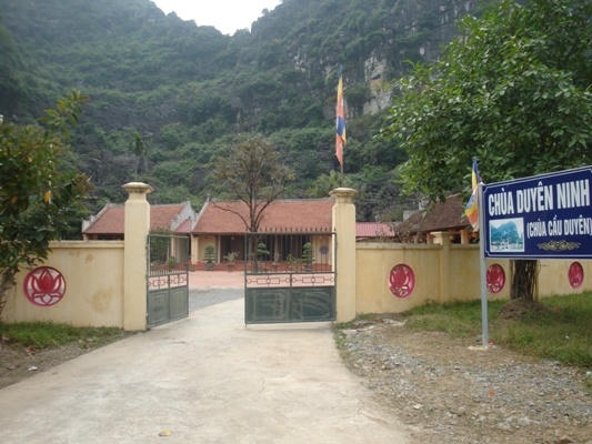 Chùa Duyên Ninh là nơi linh thiêng để cầu duyên, cầu tự nếu hiếm muộn đường con cái. Ảnh: internet.