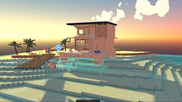 Đầu tư vào bất động sản ảo được đánh giá là hoạt động có tính rủi ro cao (Ảnh: CNBC).