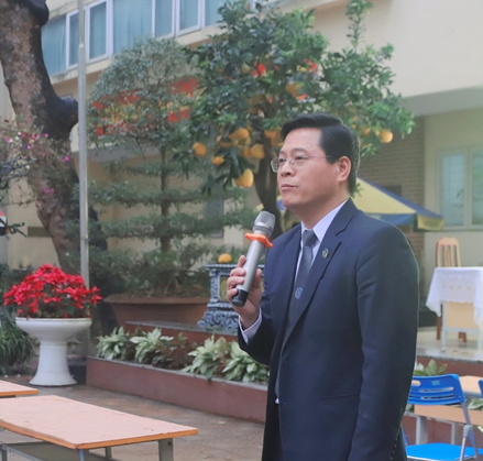 Luật sư Nguyễn Văn Hà, Phó Chủ nhiệm Đoàn luật sư TP Hà Nội phát biểu khai mạc chương trình (Ảnh trong bài: Đức Anh)