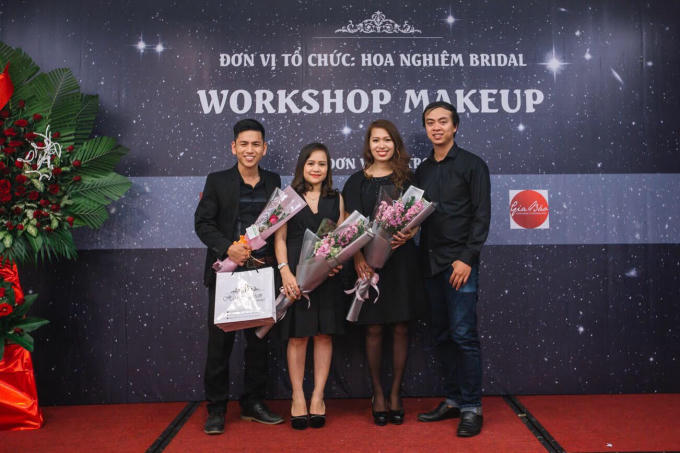 Hoa Nghiêm Bridal tổ chức Workshop trang điểm miễn phí đầu tiên tại Huế