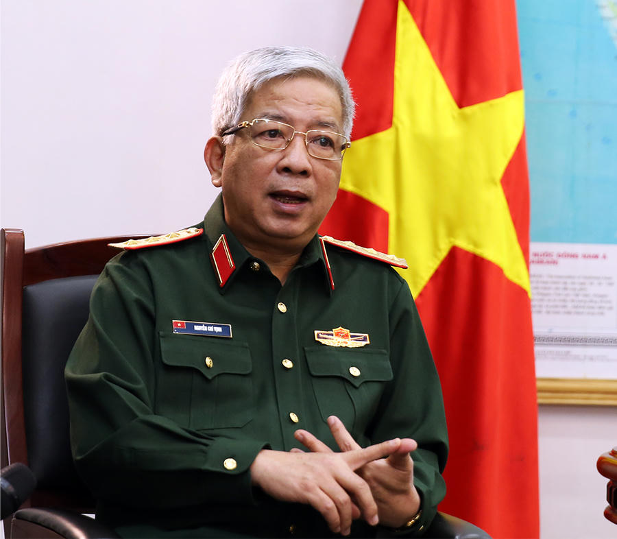 Thượng tướng Nguyễn Chí Vịnh, nguyên Thứ trưởng Bộ Quốc phòng khi còn công tác. Ảnh VGP
