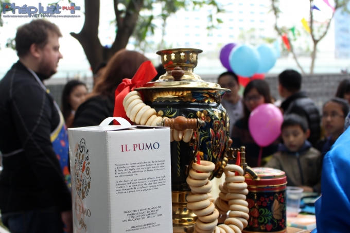 Rược đặc trưng nét truyền thống người dân Slavơ. (Ảnh: Đức Biên)