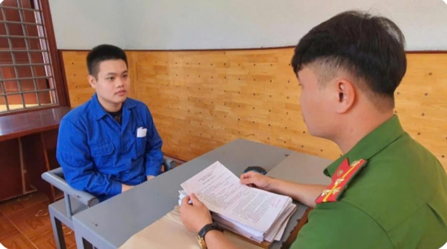 Tại cơ quan CSĐT đối tượng Lê Tuấn Kiệt đã thừa nhận toàn bộ hành vi phạm tội của mình