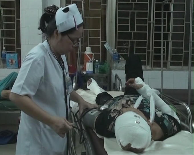 Bà Ái đang được điều trị tại bệnh viện Thống Nhất.