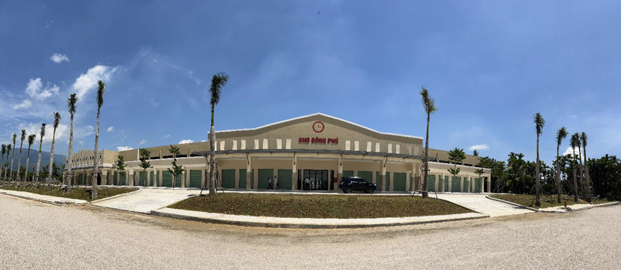 Thị trấn Đông Phú đang phấn đấu để đạt tiêu chí đô thị loại 4