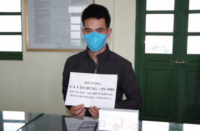 Bắt giữ đối tượng vận chuyển 4.000 viên ma túy tại Quất Lâm