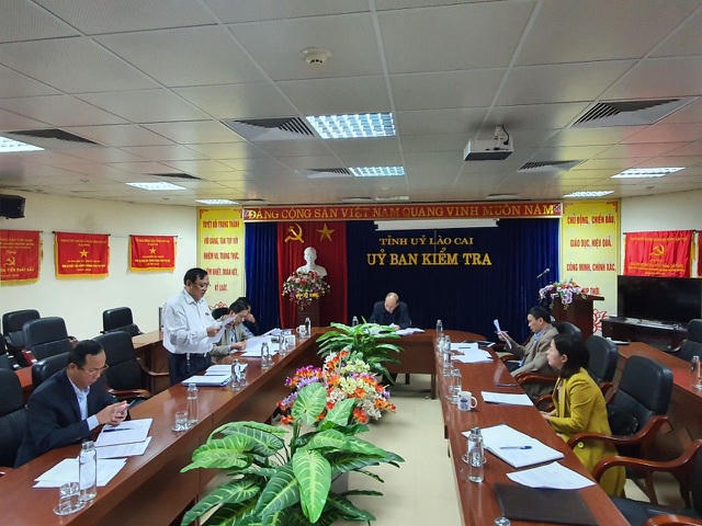 xem xet thi hanh ky luat chanh thanh tra thanh pho lao cai hinh anh 1
