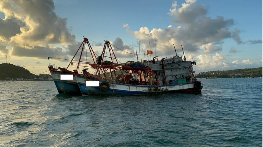 Tàu cá vi phạm liên quan thiết bị giám sát hành trình (VMS)