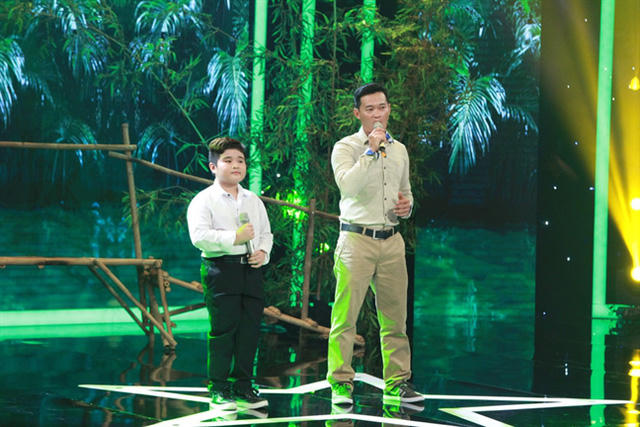 Anh Thanh Liêm và con trai, Gia Định.