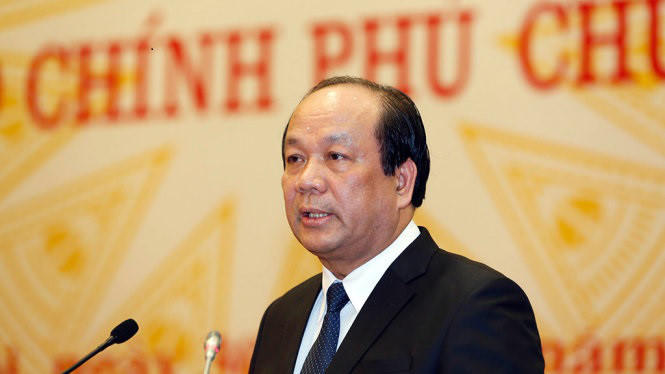 Bộ trưởng Chủ nhiệm Văn phòng Chính phủ Mai Tiến Dũng.