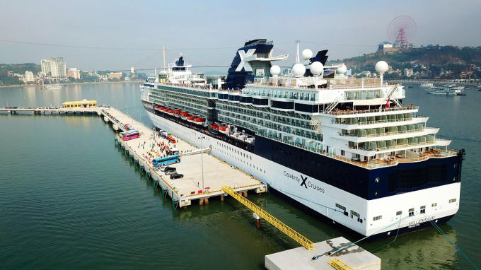 Cảng tàu khách quốc tế Hạ Long.