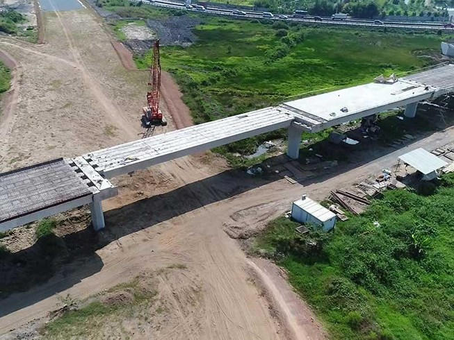 Cao tốc Trung Lương - Mỹ Thuận. Ảnh PLO
