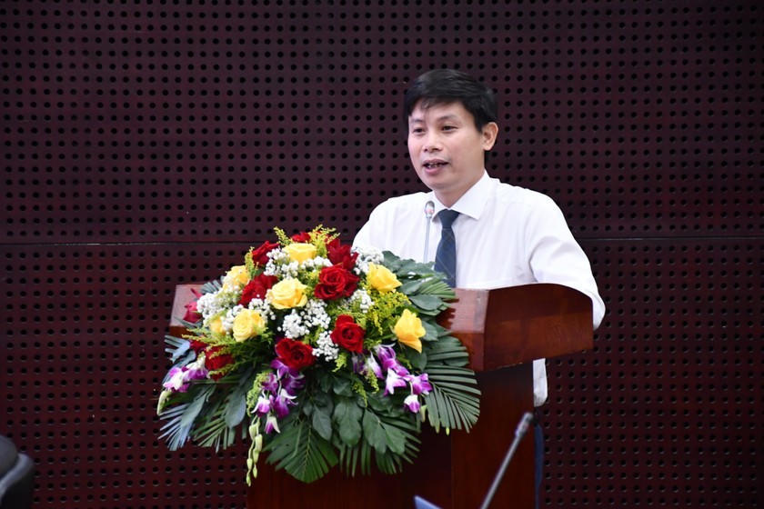 ThS. Nguyễn Hồng Chuyên, Tổng Giám đốc Công ty Luật Davilaw phát biểu tại Hội thảo.